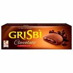 Печенье песочное GRISBI &laquo;Cioccolato&raquo; с шоколадным кремом 135 г, ИТАЛИЯ