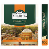 Чай AHMAD "Ceylon Tea", черный цейлонский, 100 пакетиков в конвертах по 2 г
