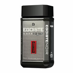 Кофе растворимый EGOISTE &laquo;Noir&raquo; 100 г, стеклянная банка, сублимированный, ГЕРМАНИЯ