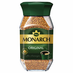 Кофе растворимый MONARCH &laquo;Original&raquo; 95 г, стеклянная банка, сублимированный