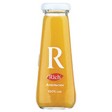 Сок RICH (Рич) 0,2 л, апельсин, подходит для детского питания, стеклянная бутылка