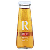 Сок RICH (Рич) 0,2 л, яблоко, подходит для детского питания, стеклянная бутылка