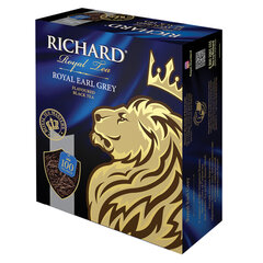 Чай RICHARD &laquo;Royal Earl Grey&raquo; черный цейлонский с бергамотом, 100 пакетиков по 2 г