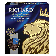 Чай RICHARD &laquo;Royal Earl Grey&raquo; черный цейлонский с бергамотом, 100 пакетиков по 2 г