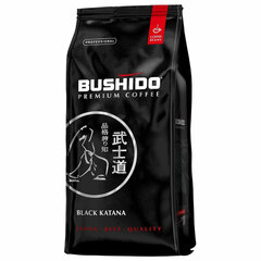 Кофе в зернах BUSHIDO &laquo;Black Katana&raquo; 1 кг, арабика 100%, НИДЕРЛАНДЫ