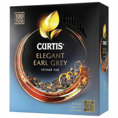 Чай CURTIS &laquo;Elegant Earl Grey&raquo; черный с бергамотом и цедрой цитрусовых, 100 пакетиков в конвертах по 1,7 г