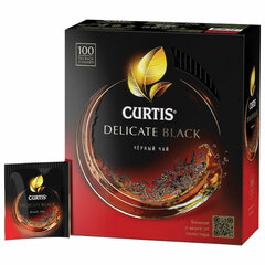 Чай CURTIS &laquo;Delicate Black&raquo; черный, 100 пакетиков в конвертах по 1,7 г
