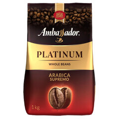 Кофе в зернах AMBASSADOR &laquo;Platinum&raquo; 1 кг, арабика 100%