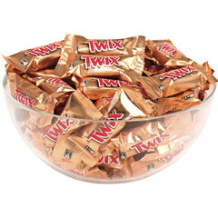 Батончики мини TWIX &laquo;Minis&raquo; печенье с карамелью в молочном шоколаде, 1 кг