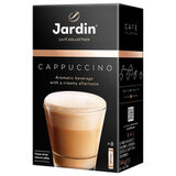 Кофе растворимый порционный JARDIN "3 в 1 Капучино", КОМПЛЕКТ 8 пакетиков по 18 г