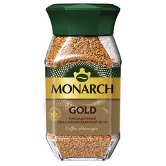 Кофе растворимый MONARCH &laquo;Gold&raquo; 190 г, стеклянная банка, сублимированный