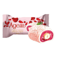 Конфеты АККОНД &laquo;Адель&raquo; с цельным миндалём со вкусом вишни, 250 г