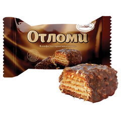 Конфеты вафельные АККОНД &laquo;Отломи&raquo; с молочной карамелью, 360 г