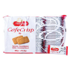 Печенье ANNA FAGGIO “Cafe Crisp" в индивидуальной упаковке, 75 штук, карамелизированное, 450 г