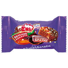 Конфеты шоколадные ESSEN &laquo;ДаЁжъ!&raquo; Light со вкусом шоколадного брауни, 500 г, пакет