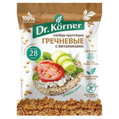 Хлебцы DR.KORNER &laquo;Гречневые&raquo; с витаминами", хрустящие, 10 г, пакет