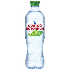 Вода негазированная питьевая СВЯТОЙ ИСТОЧНИК со вкусом яблока 0,5 л