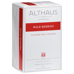 Чай ALTHAUS &laquo;Wild Berries&raquo; фруктовый, 20 пакетиков в конвертах по 2,75 г, ГЕРМАНИЯ