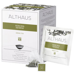 Чай ALTHAUS &laquo;Sencha Senpai&raquo; зеленый, 15 пирамидок по 2,75 г, ГЕРМАНИЯ