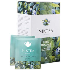 Чай NIKTEA &laquo;Молочный улун&raquo; зеленый, 25 пакетиков в конвертах по 2 г