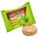Конфеты мультизлаковые CO BARRE DE CHOCOLAT с белой глазурью и семенами кунжута, 200 г