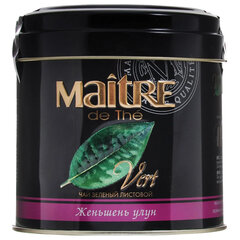 Чай листовой MAITRE &laquo;Женьшень улун&raquo; зеленый 150 г, жестяная банка