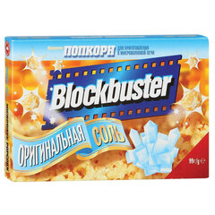 Попкорн BLOCKBUSTER с солью, для приготовления в микроволновой печи, 99 г