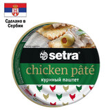Паштет SETRA из курицы, 100 г, жестяная банка