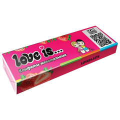 Жевательная конфета Love is со вкусом &laquo;Клубники&raquo;, 20 г