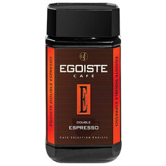 Кофе растворимый EGOISTE &laquo;Double Espresso&raquo;, ШВЕЙЦАРИЯ, сублимированный, 100 г, стеклянная банка