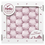 Зефир-мини НЕВА с ароматом клубники, 270 г, картонная коробка