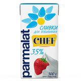Сливки PARMALAT CHEF, жирность 35%, ультрапастеризованные, 500 г