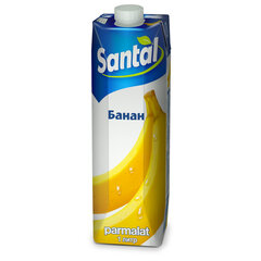 Нектар SANTAL банановый для детского питания, 1л