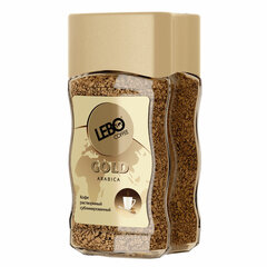 Кофе растворимый LEBO &laquo;Gold&raquo; 100 г, стеклянная банка, сублимированный