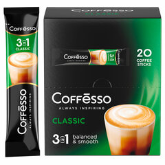 Кофе растворимый порционный COFFESSO &laquo;3 в 1 Classic&raquo;, пакетик 14 г