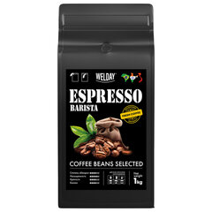 Кофе в зернах WELDAY (ВЭЛДЭЙ) &laquo;ESPRESSO Barista&raquo; 1 кг, 623438