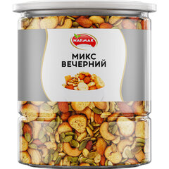 Ореховая смесь NARMAK &laquo;МИКС Вечерний&raquo; семена тыквы, миндаль, кешью, арахис, сухари, 500 г