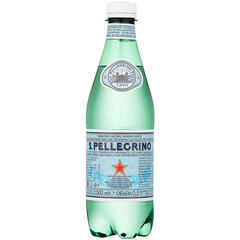 Вода ГАЗИРОВАННАЯ минеральная SAN PELLEGRINO, 0,5 л, ИТАЛИЯ