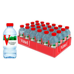 Вода негазированная минеральная VITTEL, 0,33 л, ФРАНЦИЯ