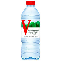 Вода негазированная минеральная VITTEL, 0,5 л, ФРАНЦИЯ