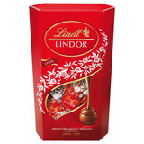 Конфеты шоколадные Lindt LINDOR "Cornet Milk Pralines" из молочного шоколада, ИТАЛИЯ, 200 г