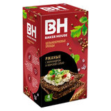 Хлебцы BAKER HOUSE скандинавские цельнозерновые ржаные, 180 г