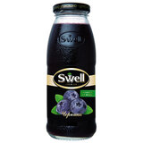 Нектар черничный SWELL прямого отжима в стеклянной бутылке 0,25 л