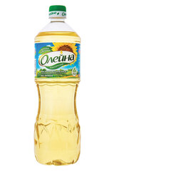 Масло подсолнечное ОЛЕЙНА рафинированное, 1 л