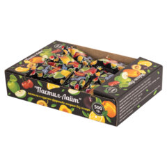 Пастила фруктовая Пастил-Лайт, ассорти вкусов, без добавления сахара, 500 г