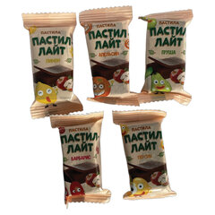 Пастила фруктовая Пастил-Лайт, ассорти вкусов, без добавления сахара, 500 г