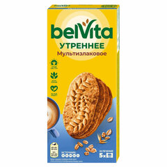 Печенье витаминизированное BELVITA &laquo;Утреннее&raquo; со злаковыми хлопьями, 225 г