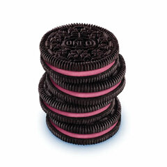 Печенье OREO с какао и начинкой с клубничным вкусом, 228 г