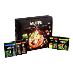 Чай MAITRE &laquo;Сочный чай&raquo;, ассорти 6 вкусов, НАБОР 30 пакетиков по 2 г