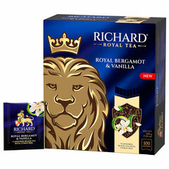 Чай RICHARD &laquo;Royal bergamot & vanilla&raquo; черный, 100 пакетиков в конвертах по 2 г